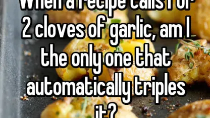 Recipe calls for 1 clove of garlic.