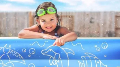 Galvanox 400 Gallon 120"x72"x22" Inflatable Pool With 3 Air Chambers