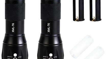 2-Pack: XML-T6 Tactical LED Flashlights