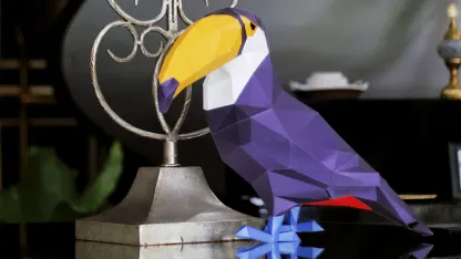 Papercraft World Toucan Model