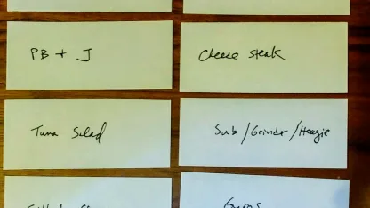 Sandwiches are important