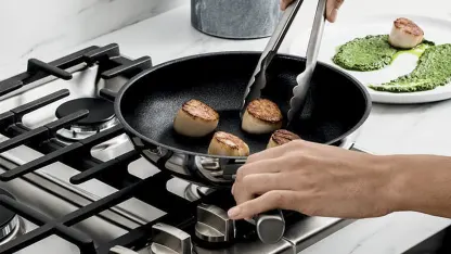 Ninja Foodi 10-Piece NeverStick Stainless Steel Cookware Set