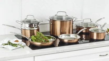 Cuisinart Chef's Classic Stainless Color Series 11-Piece Cookware Set