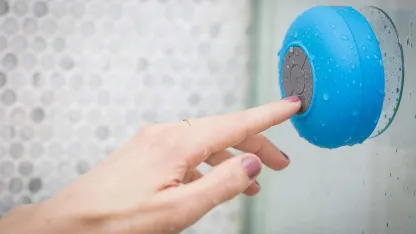 2-Pack: Waterproof Bluetooth Shower Speakers