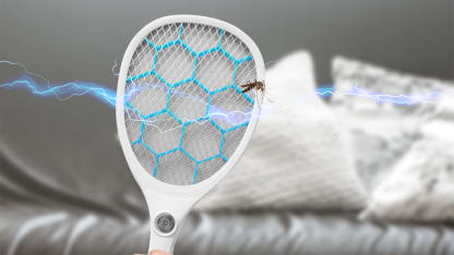 2-Pack: Rechargeable Bug Zapper Swatters