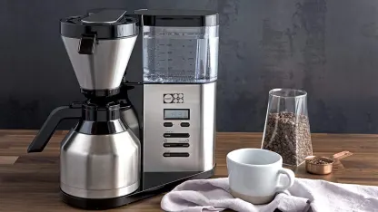 Motif Elements Pour-Over Style Coffee Brewer with Thermal Carafe