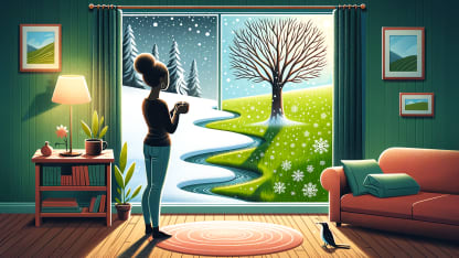 We're in the dog days of winter. What are you most looking forward to you about spring?