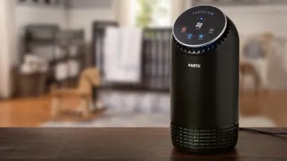 Partu BS-08 True HEPA Air Purifier with Night Light