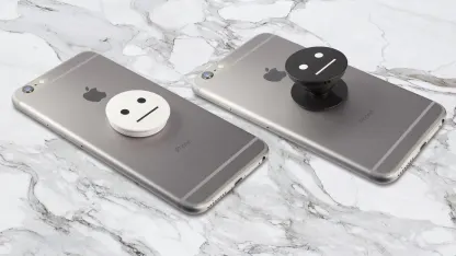 2-Pack: Black or White Meh Face PopSockets