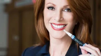 NuPearl Advanced Teeth Whitening System For Sensitive Teeth With Whitening Pen