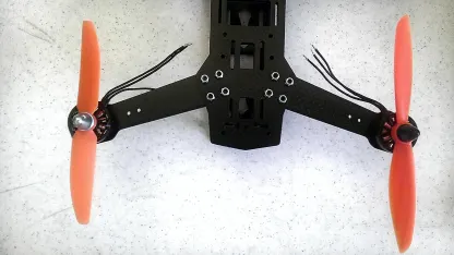 Gemfan 6045 rotors for the 250