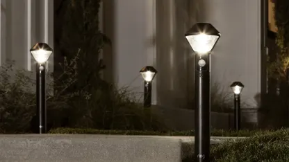 Ring LED Motion Activated Outdoor Battery Path Area Lights w/ FREE Smart Bridge