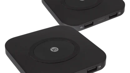 3-Pack: iEssentials 5W Wireless Charging Pad with 2 USB Ports