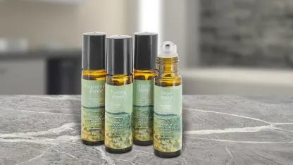 Sacred Life 4-Piece 10ml 100% Essential Oil Blends "Pain Kit" Roll-On Sets