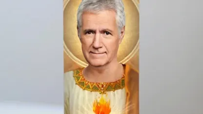 2-Pack of  Alex Trebek Prayer Candles