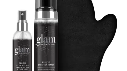 Glam Presenter's Choice Magic Self Tanning Water Kit with Application Mitt