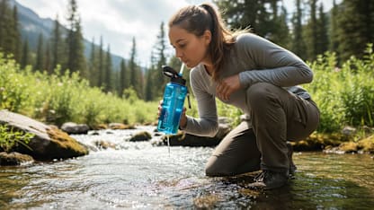 LifeStraw Go 1L Tritan Water Filter Bottle