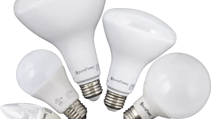 6-Pack: GreenTech Pure Power Dimmable LED Lightbulbs