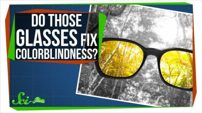 Glasses to fix color blindness