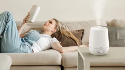 2-Pack: Winix 0.6-Gallon Top-Fill Ultrasonic Humidifier with Night Light