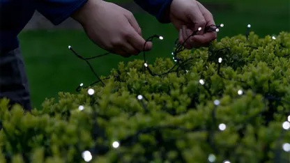 2-Pack: Touch Of ECO Liteup 110 LED Solar String Lights