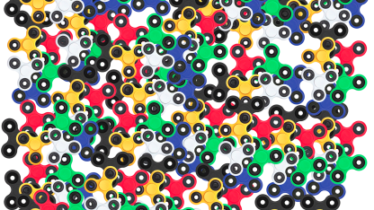 200-Pack: Fidget Spinners