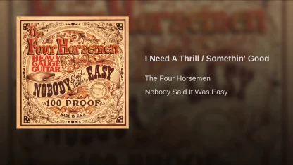 When I need a thrill, I: