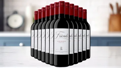 12-Pack: Pedroncelli Friends White or Red Wine