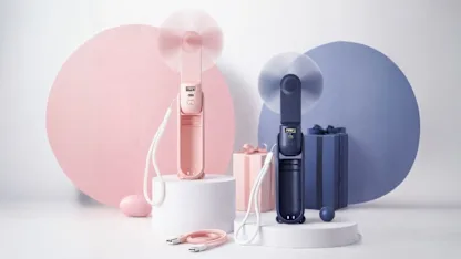 Pick-Your-2-Pack: Quick and Cool Handheld Fan, Flashlight & Power Bank