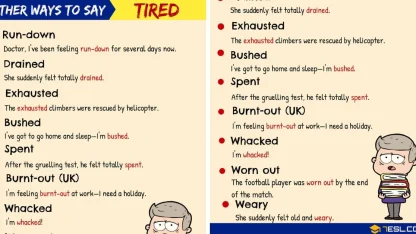 Tired of terms for USED.