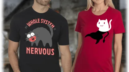 Shirts with cats on them... (Tee Time)