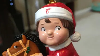 Creepiest. Christmas Ornament. Ever.