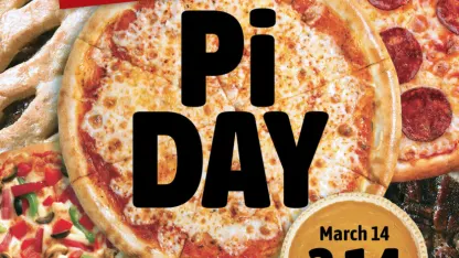 Happy National Pi Day March 14 (3.14)!