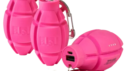 3-Pack: BUQU Nade 3350mAh Grenade Power Bank