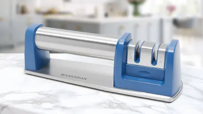 Zakarian by Dash 8" Slicing Knife with ​​Precision Knife Sharpener