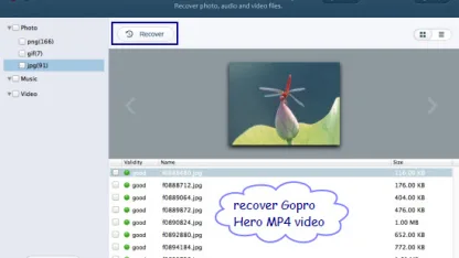 Recover GoPro Video
