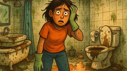 Worst room to clean: