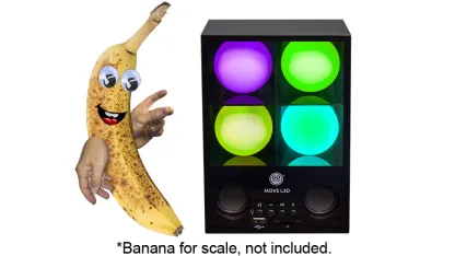 GoGroove Move L3D Mood Light Speaker