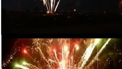 Something funny about this year's fireworks