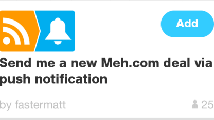 Meh Push Notifications