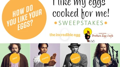 I prefer my eggs cooked: