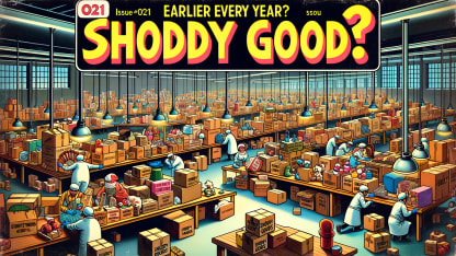 Earlier every year?: Shoddy Goods 021