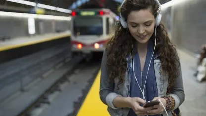 Your phone is dead. How do you entertain yourself on your public transit commute?