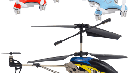 SJ230 Mid-Size Helicopter or Cheerson CX-10 Quadcopter