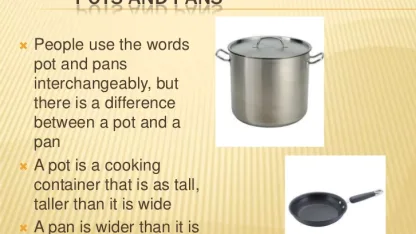 What's the difference between a pot and a pan?