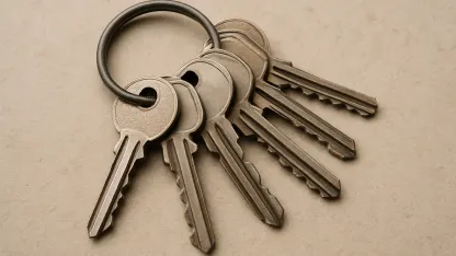 How many keys are you usually carrying?