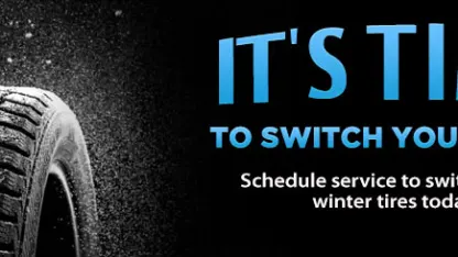 Get your snow tires on yet?