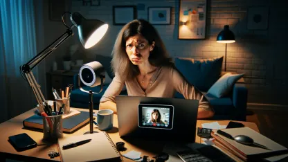 When the light looks terrible on the zoom call, what do you do?