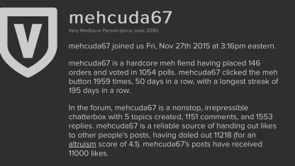 Happy Meh-niversary, Baby!