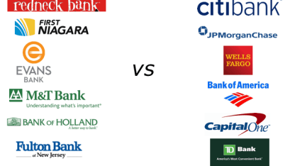Local Banks vs Nationwide big banks {Necropost}